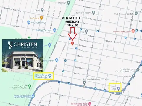 Terreno en Venta en Santo Tome, USD 16.500