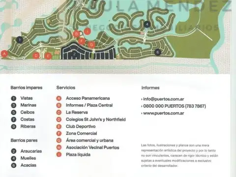 Terreno Lote  en Venta en Araucarias, Puertos, Escobar