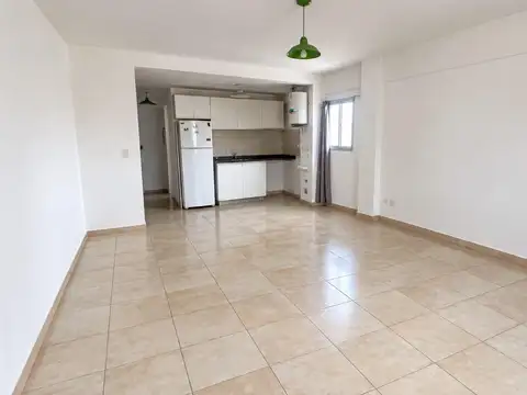 Venta departamento monoambiente con balcón abasto