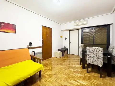 Departamento 2 ambientes con 1 baño