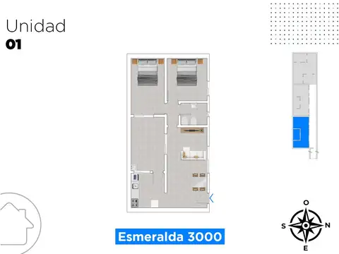 Depto Tipo Casa en Venta 45 años