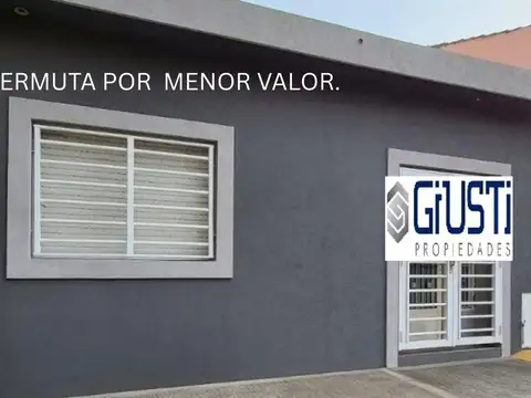Permuta. Venta casa  americana 3 ambientes cochera.¨