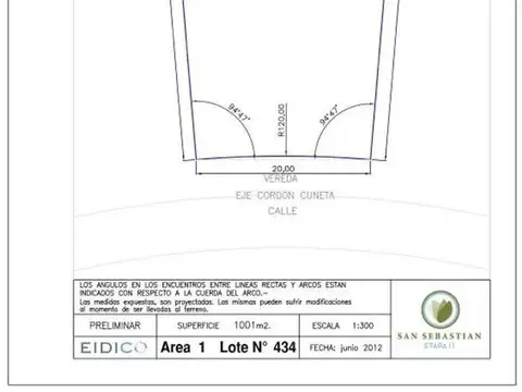 San Sebastián área 1 .