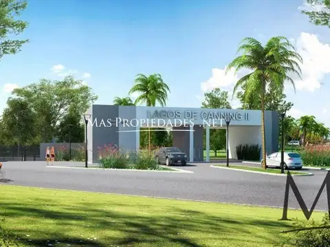 Lote en venta interno en barrio Lagos de Canning II