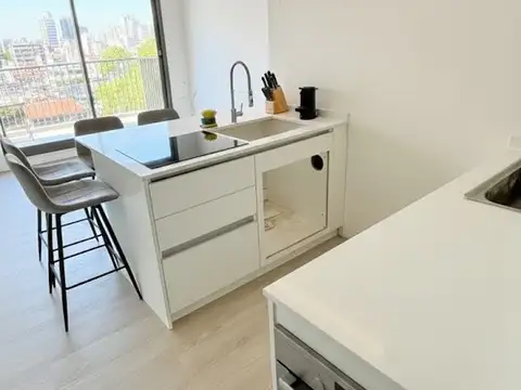 Departamento 2 ambientes con 1 baño