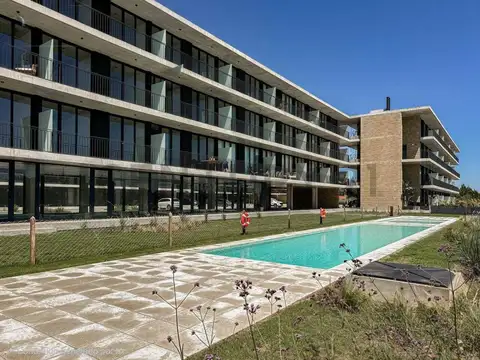 Departamento 2 amb con balcón y cochera, Terrazas de Santa María, Villanueva