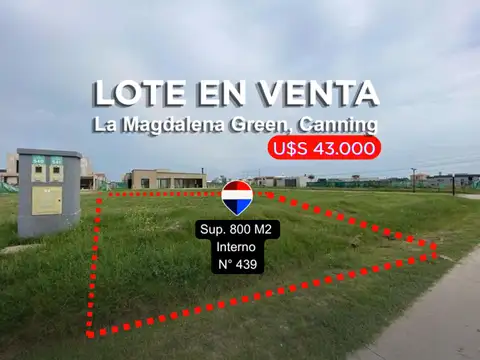 Terreno en Venta en Canning, Partido de Esteban Echeverría