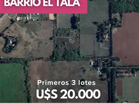 Terreno en venta en El Tala