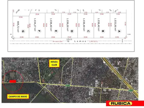 Terreno en Venta en Ingeniero Adolfo Sourdeaux, USD 260.000