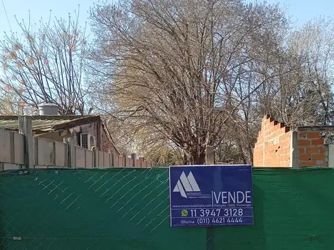 Terreno en Venta 4  mts Frente