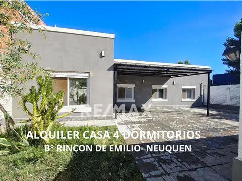 ALQUILER DE CASA 4 DORMITORIOS- NEUQUEN CAPITAL