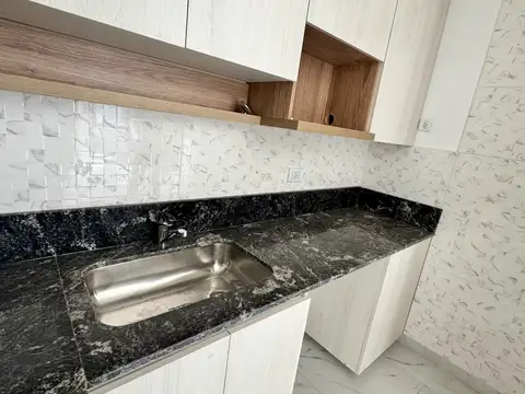 Departamento 2 ambientes con 1 baño