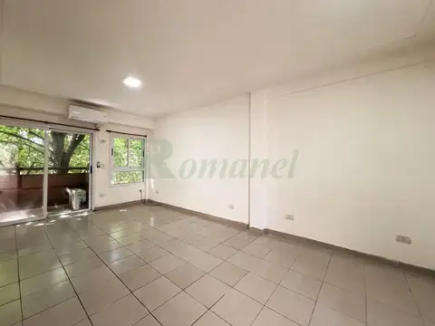 1 amb divisible fte bcon  equipado!, todo incluido $620000