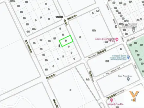 Terreno en Venta 21  mts Frente