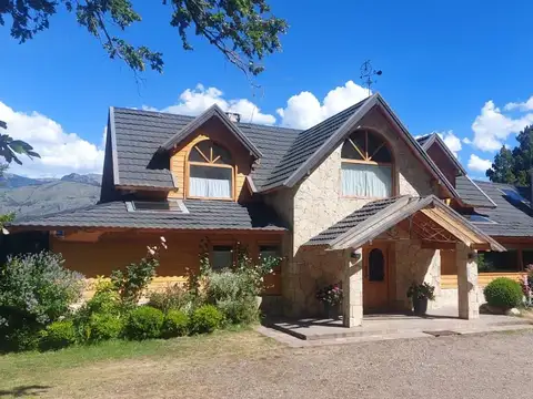 VENTA y  Alquiler Casa de 500 m2 Lote de 5574m2 en el exclusivo Barrio San Lorenzo, San Martín de los Andes