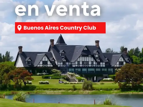 Lote en venta en Buenos Aires Golf Club - Bella Vista