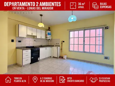 Departamento en Venta en Lomas del Mirador, Partido de La Matanza