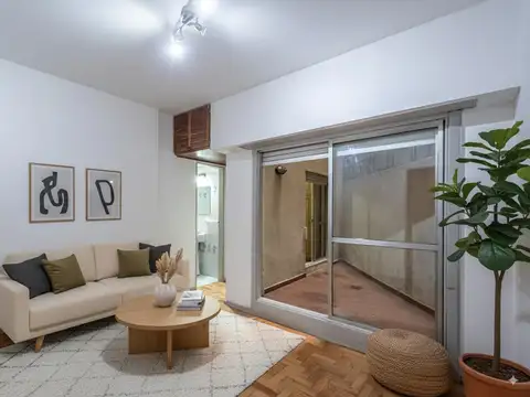 Departamento 2Amb Palermo Hollywood-Patio-Terraza-Apto credito-PB-Apto profesional