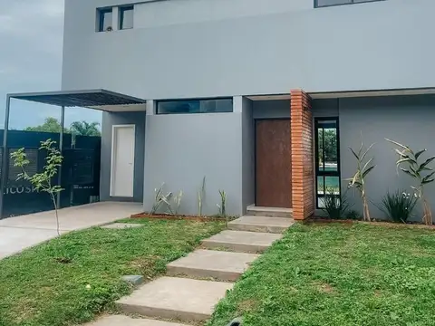 Duplex a estrenar en barrio cerrado - venta
