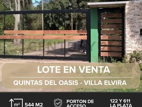 Venta de Lote en Villa Elvira, La Plata