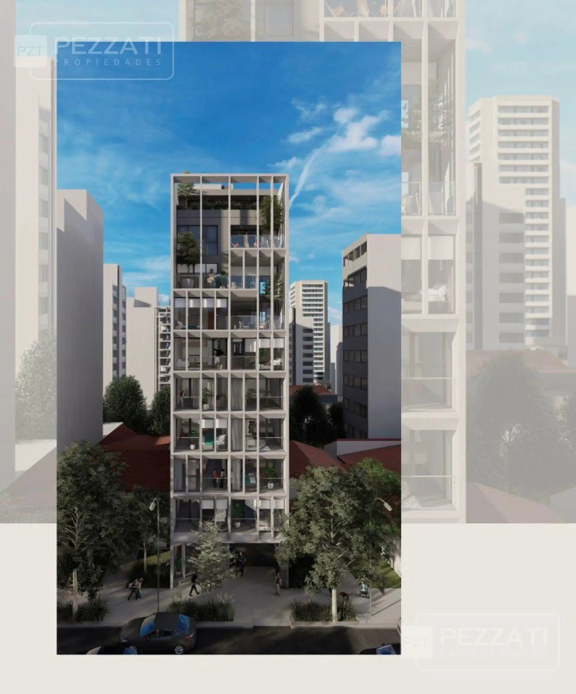 Departamento de 1 amb. A estrenar. 38 mts.2. Al frente.Z/ Paseo Aldrey