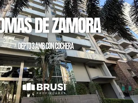 DEPARTAMENTO EN VENTA EN LOMAS DE ZAMORA - 3 AMBIENTES - CON COCHERA