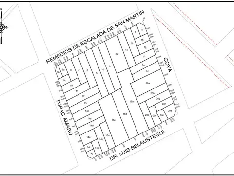Terreno en Venta 40  mts Fondo