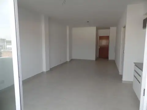 Departamento monoambiente con balcón contrafrente