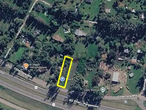 Venta Lote Comercial - Exaltación de la Cruz - Colectora RUTA 8
