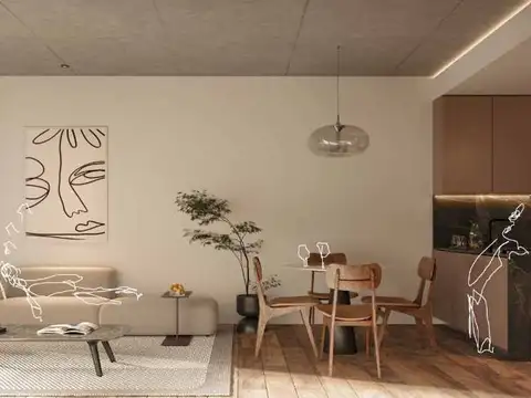 Departamento en Venta de 2 ambientes