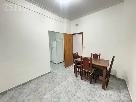 Departamento 2 ambientes con 1 baño