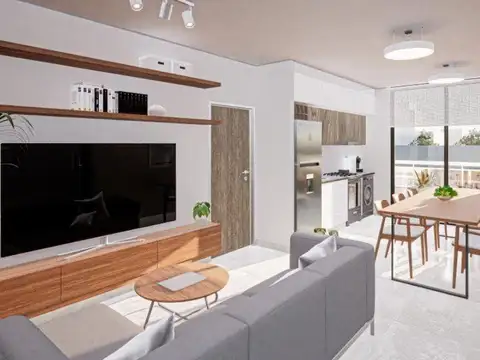 Departamento monoambiente en Belgrano
