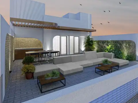 VENTA: departamento de un dormitorio con balcón y amenities. Barrio Pichincha, Rosario