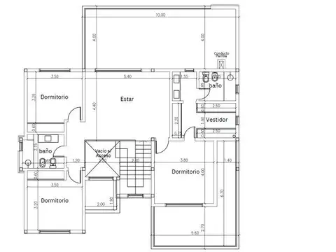 Casa 5 ambientes con 3 baños