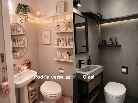 Departamento Monoambiente con 1 baño