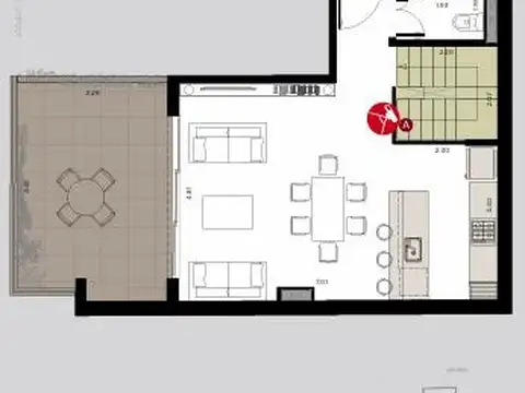 Departamento en Venta de 4 ambientes