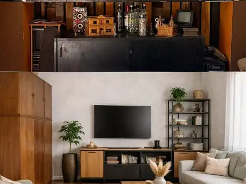 Casa 2 ambientes con 1 baño