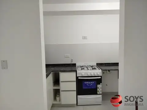 Departamento 2 ambientes con 1 baño