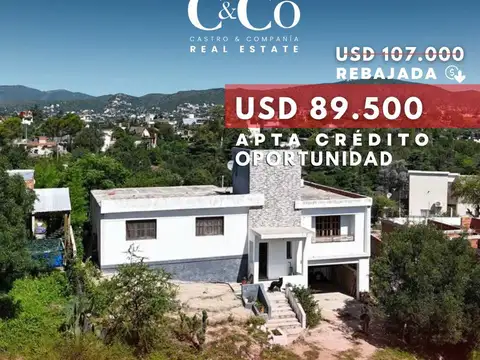 Venta Casa De 3 Dormitorios Con Terreno de 923 M2 En Villa Del Lago - Villa Carlos Paz