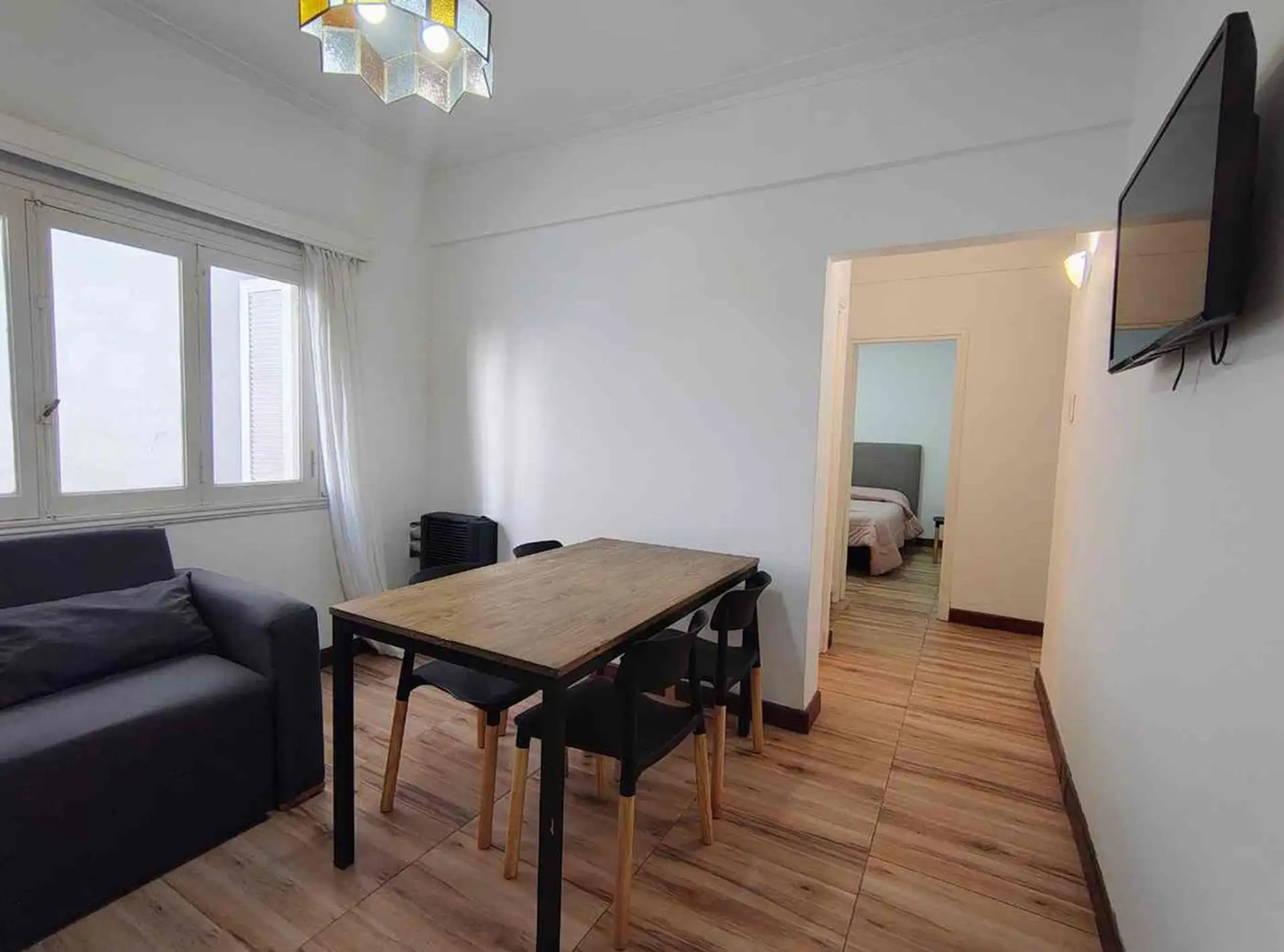 Depto 3 amb, 43m² semi reciclado en el centro — Ideal para renta