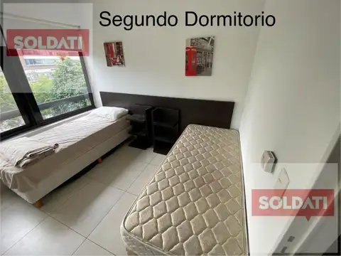 Departamento 3 ambientes con 2 baños