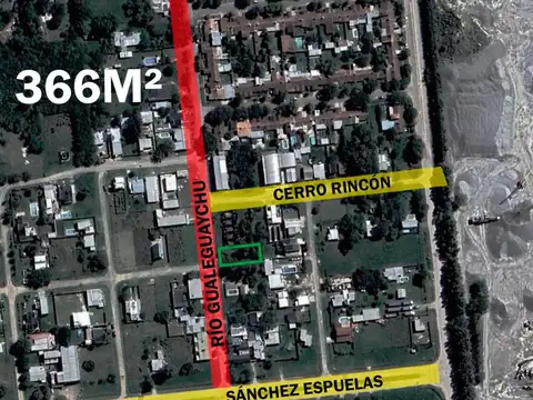 Río Gualeguaychú y Cerro Aconcagua