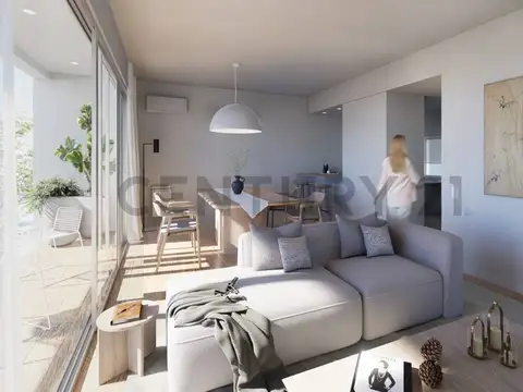 Departamento en venta en Canning de 1 dormitorio con Balcón en construcción
