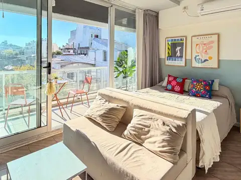 Monoamb Amoblado c/ Balcón y Amenities en Palermo