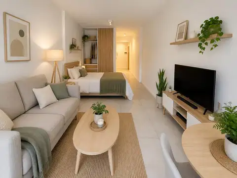 Departamento en Alquiler de Monoambiente