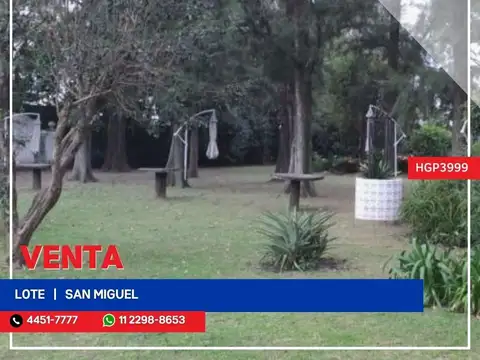 Terreno - Venta - Argentina, San Miguel - Muñoz 2102