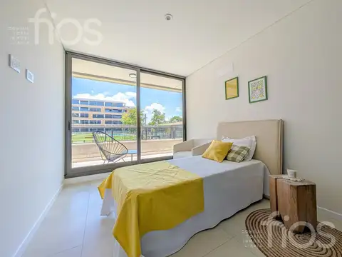 VENTA DEPARTAMENTO EN CONTRUCCION  DE TRES DORMITORIOS CON BALCON Y AMENITIES EN PUERTO NORTE FUNDAR
