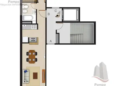Departamento en Venta al Oeste
