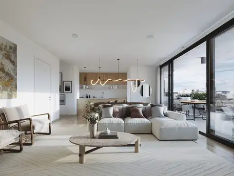 Departamento 4 ambientes con 3 baños