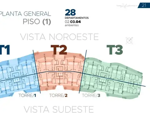 Departamento en Venta con 1 cocheras